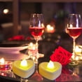 thumbnail image 4 of 24 velas LED para velas, lámpara romántica para boda, fiesta, decoración del hogar (blanco), 4 of 8