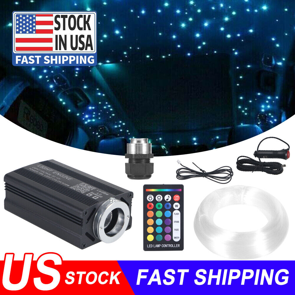 JahyElec New 500pc Car Home Headliner Star Light Kit Roof Twinkle