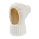 thumbnail image 2 of Gorro de invierno para mujer, gorro de protección, ideal para viajar y andar en bicicleta en climas fríos. Blanco, 2 of 8