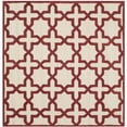thumbnail image 6 of SAFAVIEH Cambridge Liz Geometric Wool Area Rug, Ivory/Rust, 8' x 10', 6 of 10