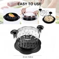 thumbnail image 2 of Chicken Shredder, Large Chicken Shredder Tool Twist, Visible Meat Shredder Machine for Chicken Breast Beef Pork with No-Slip Strip & Ergonomic Handle Suitable for Pork Beef Chicken (Black), 2 of 7