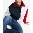 thumbnail image 2 of Tommy Hilfiger Men’s Color-Block Ivy Jacket, Navy/Red, X-Large, 2 of 3