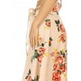 thumbnail image 5 of Women's Vintage Casual A-Line Printed High Waist Bow Tie Belted Knee-Length Midi Skirt, 5 of 6