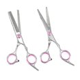 thumbnail image 1 of 2 pcs Hair Scissors Metal Scissors Thinner Cut - Hair Cutting Shears, Barber Scissors, 1 of 3