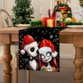 thumbnail image 3 of Nightmare Before Christmas Table Runner Christmas Table Runner Jack Skellington Sally Decorations Christmas Xmas Winter Holiday Home Kitchen Dinging Room Table Decorations (A), 3 of 7