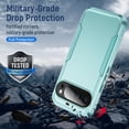 thumbnail image 2 of For Google Pixel 10 /10 Pro Case, Google Pixel 10 /10 Pro Case Dual Layer Hard PC Soft TPU Bumper Full Body Shockproof Strong and Durable Phone Case for Google Pixel 10 /10 Pro,Dust-Proof,F, 2 of 7