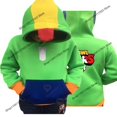 thumbnail image 2 of Sudadera con capucha de disfraces de anime de 4 a 16 años, sudadera con capucha con estampado 3D de León y cuervo, camiseta de manga corta, camisetas de dibujos animados nuevas de 2024, 2 of 5
