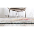 thumbnail image 3 of Unique Loom Austin Rectangular Distressed Traditional Area Rugs, Light Blue, 3 of 4