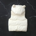 thumbnail image 7 of Eltusu Toddler Girls Puffer Vests, Windproof Solid Color Thermal Hooded Winter Outerwear White Size 5 T, 7 of 7