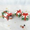 thumbnail image 4 of Dongrere 10Pcs Christmas Treat Boxes Small Christmas Gift Bags Paper Party Favors Box for Gift Packaging, 4 of 7