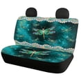 thumbnail image 2 of Pzuqiu Car Seat Covers Full Set Car Interior Decor Dustproof Front and Rear Seat Cover Set Polyester Interior Accessories Easy to Install, 2 of 10