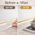 thumbnail image 6 of Ceramic Tile Gap Tape,Waterproof Wall Gap Sealing Self Adhesive Trim Tape,6m X 8mm Caulking Sealing Tape, Edge Sealant Trim for Ceiling Kitchen Sink Stove Wall Corners Bathtub (Rainbow Gold), 6 of 6