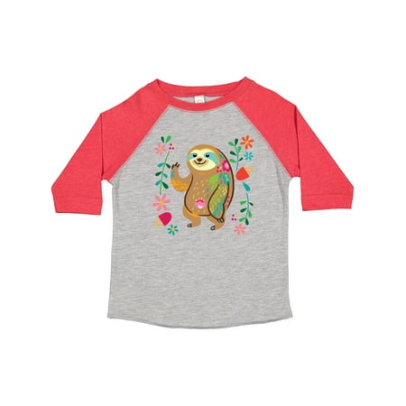 

Inktastic Sloth Cute Outfit for Girls Gift Toddler Toddler Girl T-Shirt