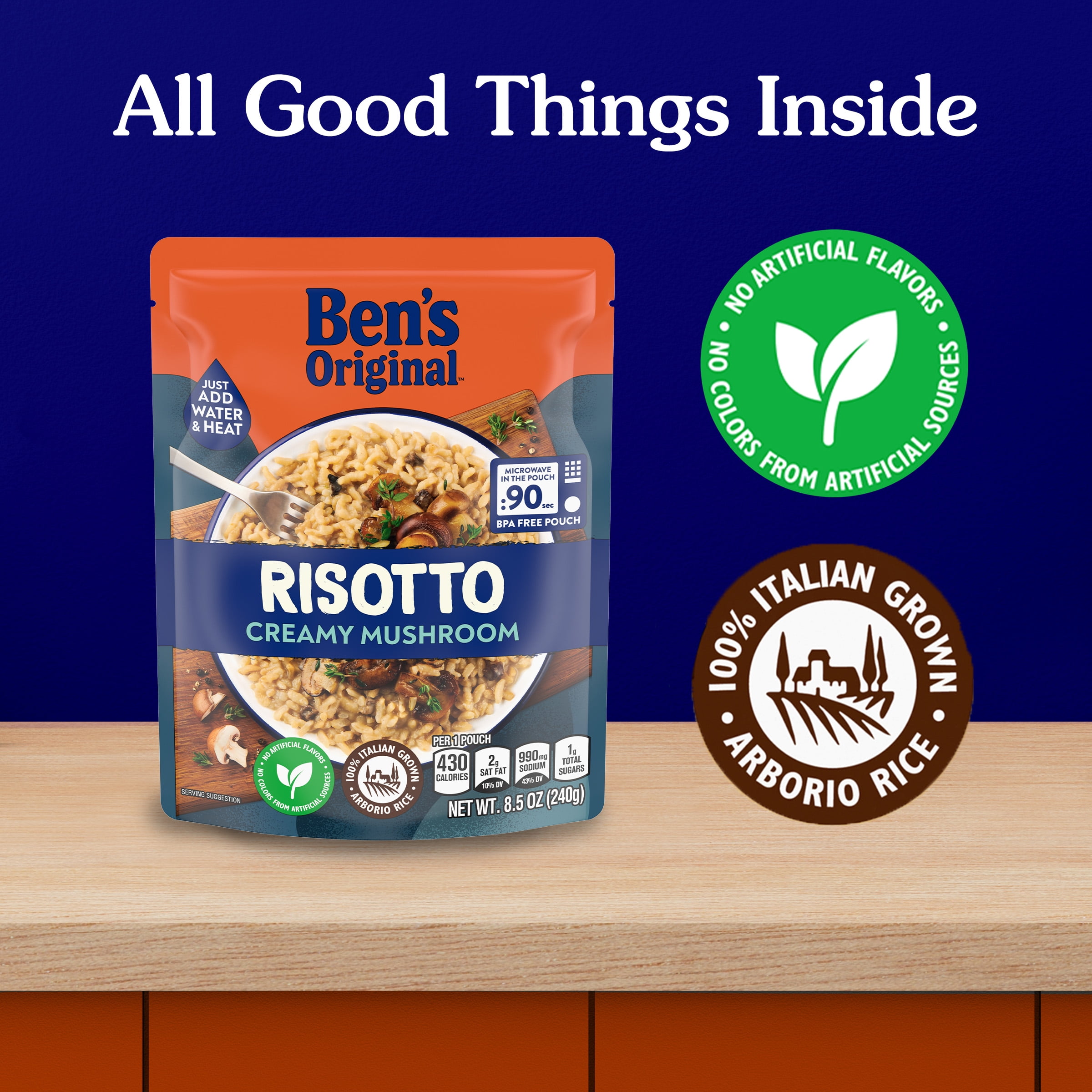 Amazon.com : Riso Scotti Arborio Risotto Rice, 1.1 lbs (500g