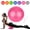 1Pink, variant on Small Pilates Ball for Therapy Mini Workout Core 9 Inch Small Exercise Mini Bender Pilates, Yoga, Workout, Bender, Core Training and Physical Therapy, Improves Balance