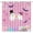 Pink, variant on Cute Halloween Shower Curtain Spooky Funny Ghosts Icons Black and White Art Polyester Fabric Bathroom Deocr Set Include Hooks,(70" WX70 H)