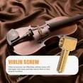 thumbnail image 4 of unbranded 4Ud Tornillo De Reparación Para Violín Dorado Parte De Accesorios Para Instrumentos, 4 of 6