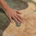 thumbnail image 3 of Addison Rugs Mayfield Premium Machine Washable Contemporary Abstract Olive Rectangle Rug, 8' x 10', 3 of 8