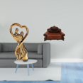 thumbnail image 2 of Figura de pareja, sofá, silla, estatua, recuerdo, regalo, escultura, enamorados, adorno de Valentín, aniversario, novia, familia, mueble en miniat, 2 of 8