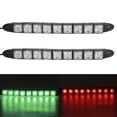 thumbnail image 2 of Pair of LED Light Bar DC12V 4.5W IP66 Signal Bow Lamp Strip for Boat Yachts, 2 of 5