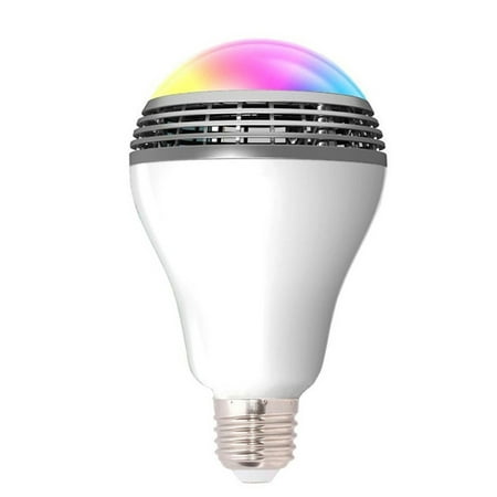 

WiFi Smart RGB E27 Music Bulb Bluetooth Audio Speakers Lamp Dimmable LED Wireless Music Bulb Light Color Changing