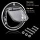thumbnail image 4 of Large Pet Door for Cats and Dogs with 4 Locking Options, Sliding Glass Window Cat Flap, 4 of 5