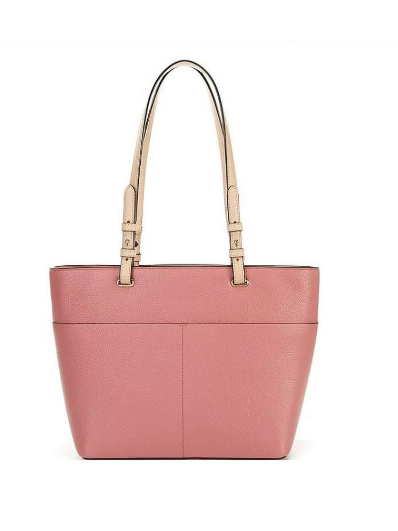 Michael Kors Bedford Medium Top Zip Pocket Tote Rose 30S9Lbft2L