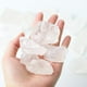thumbnail image 5 of Nvzi Cristal de cuarzo transparente a granel, piedras de cuarzo blanco en bruto para Wicca y energía (1 lb), 5 of 5