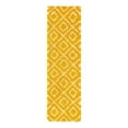 thumbnail image 3 of Unique Loom Trellis Shag Collection Area Rug - Ruth (2' x 7' Runner Yellow/Ivory), 3 of 9