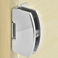 thumbnail image 3 of Glass Door Hinge Cupboard Display Cabinet Gate Clamp Furniture Hardware, 3 of 6
