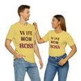 thumbnail image 6 of Wife Mom Boss T-Shirt, Mother's Day Gift, Mom, 6 of 9