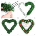 thumbnail image 6 of Heart Wire Wreath Frame 2 Pack - 12 Inch Metal Heart Shaped Dream Catcher Hoops for DIY Christmas, Wedding, Valentine Crafts, Floral Arrangements and Wall Hanging Decor, 6 of 9