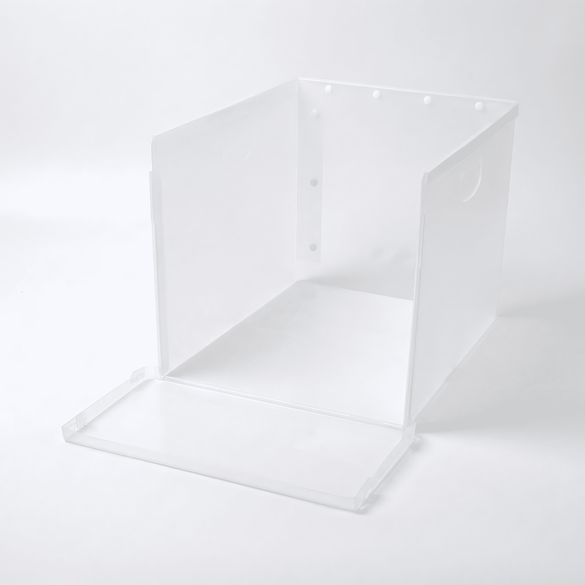 Extra Large Cat Litter Box Splash Guard – High-Sided Pee Shield & Privacy Enclosure (23.6" x 15.7" x 15.7") – Foldable & Easy to Clean