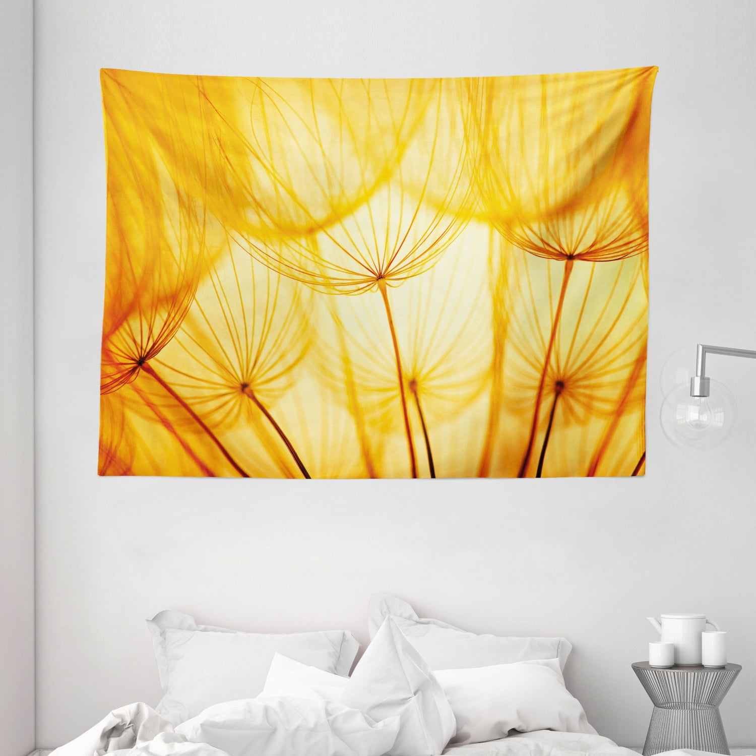Dandelion Water Wall Hanging Tapestry Psychedelic Bedroom Home Decoration 