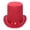 Red, variant on Giaone Top Hat Short Brim Western Cowboy Hat for Dinner Outdoor Casual Wear