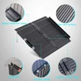 thumbnail image 5 of 2ft Wheelchair Ramp for Home Steps, Aluminum Threshold Ramp 600 lbs Capacity, Portable Folding Ramp Non-Slip Adjustable for Indoor Outdoor Mobility Scooter, 5 of 6