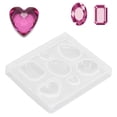 thumbnail image 1 of Flexible Resin Easy To Use And Clean Faceted Gemstone , Clean Durable  For Jewelry,  To Tearing For DIY Handiwork DIY Jewelry Craft Making, 1 of 8