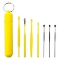 thumbnail image 1 of Herramienta Limpiadora De Cera De Oídos De Primavera Kit De Eliminación De Cera De Oídos Herramienta De Limpieza De Oídos Con Caja De Almacenamiento 7 Unids seitruly BA001490-01, 1 of 6