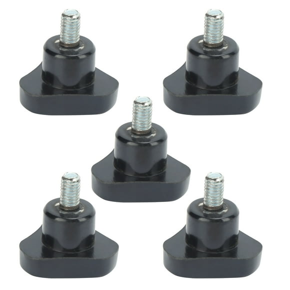 Ymiko Knob Bolt, Engineering Plastics Hand Grip Twist Knob Nut With 5Pcs For Installer For Lathes