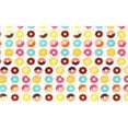 thumbnail image 2 of vlrwzc Donut Theme Disposable Plastic Tablecloth Rectangle Party Table Cover, 2 of 7