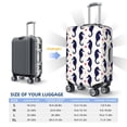 thumbnail image 6 of Naloa Seahorses and Hearts Elastic Suitcase Protector, Travel Suitcase Protector Cover Fits 18-32in Suitcase - Large, 6 of 9