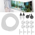thumbnail image 3 of FishBubble Stone Set, Complete Accessories with Air StoneRed Check Valve, Suction Cup for Fish Tanks, Fish Bowls, Aquariums, Hydroponics, 3 of 7