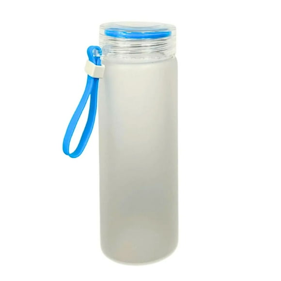 Botella de Cristal para sublimación TLP B16 color Azul 1pz