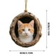 thumbnail image 3 of Adorno Navideño Colgante de Acrílico con Estampado de Animales | Regalo Perfecto para Familiares y Compañeros | Decoración Duradera de Doble Cara | Recuerdo Navideño Ideal | 8 X 8 Cm | 1 Unidad, 3 of 7