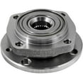 thumbnail image 2 of Detroit Axle - Driver Or Passenger Side Front Wheel Hub and Bearing Assembly Replacement For 1990-1998 Saab 9000 4 Lug Non-ABS 513126, 2 of 6