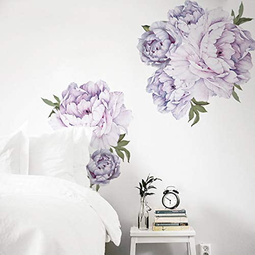 Floral Peonies Wall Decals Creative Peony Bouquet Flowers Removable Peel and Stick Rose Wall Art Decor for Living Room Kids Girls Bedroom Nursery Room MOLANCIA Watercolor Peony Flowers Wall Sticker Floral Peonies Wall Decals Creative Peony Bouquet Flowers Removable Peel and Stick Rose Wall Art Decor for Living Room Kids Girls Bedroom Nursery Room MOLANCIA Watercolor Peony Flowers Wall Sticker