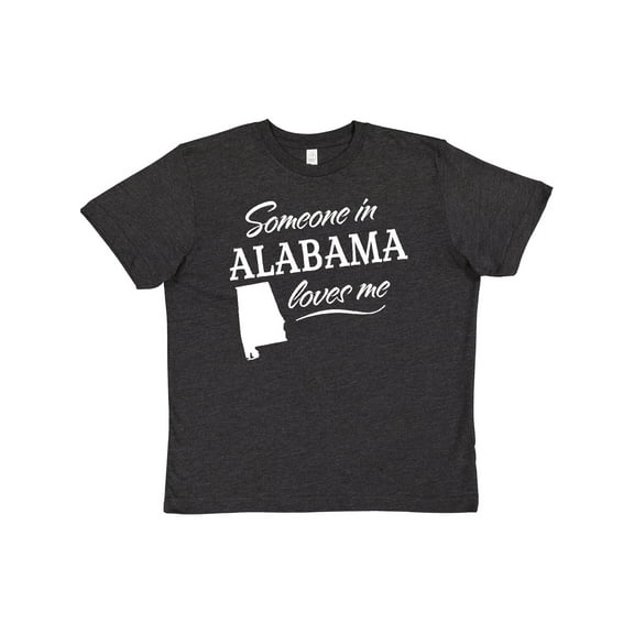 Inktastic Someone in Alabama Loves Me Youth T-Shirt