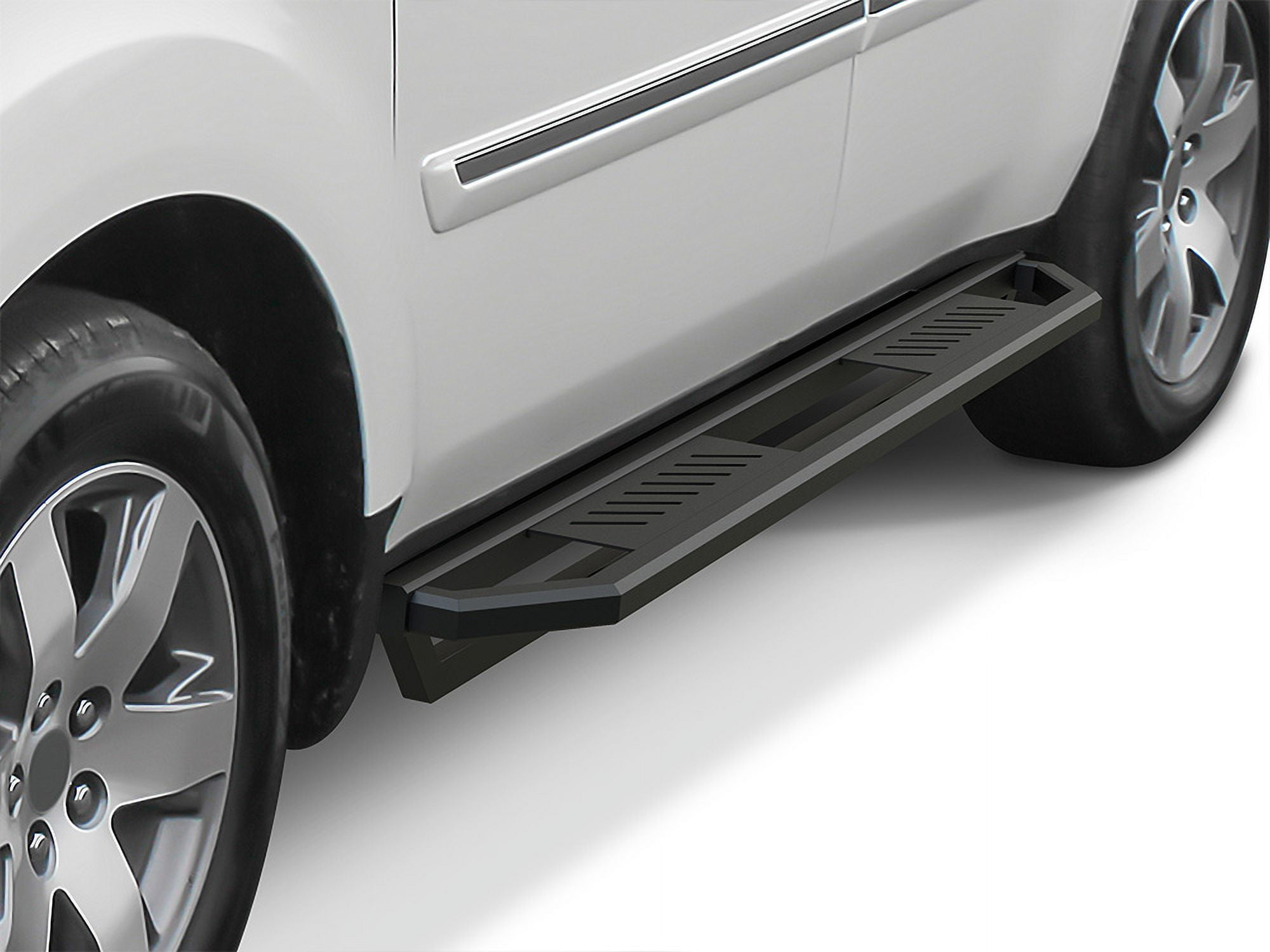 APS 6.5in Side Armor Stainless Steel Running Boards Compatible with Honda Pilot 2009-2015 & Acura MDX 2009-2013 (Nerf Bars Side Steps Side Bars)