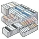 thumbnail image 2 of Cajón organizador de ropa interior, caja de almacenamiento, organizadores de armario plegables, cajas de almacenamiento divisorias de cajones para calzoncillos, calcetines, sujetador, 2 of 5