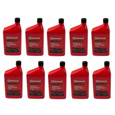 10 Quarts FORD Auto. Transmission Fluid MOTORCRAFT MERCON LV MPN #XT-10-QLVC